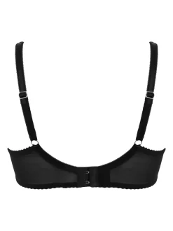 Pour Moi Black Balcony Fleur Balconette Bra