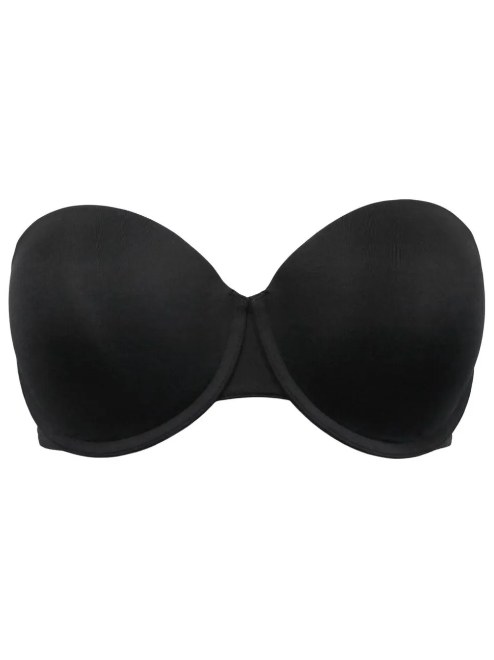 Pour Moi Black Definitions Push Up Multiway Strapless Bra