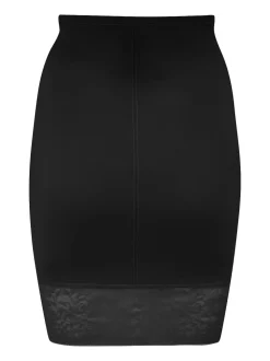 Pour Moi Black Effortless Tummy Control Half Slip Shapewear