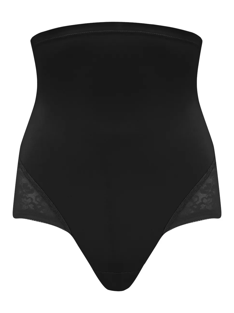 Pour Moi Black Effortless Shapewear Tummy Control High Waist Briefs
