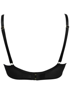 Pour Moi Black For Your Eyes Only Underwired Quarter Cup Bra