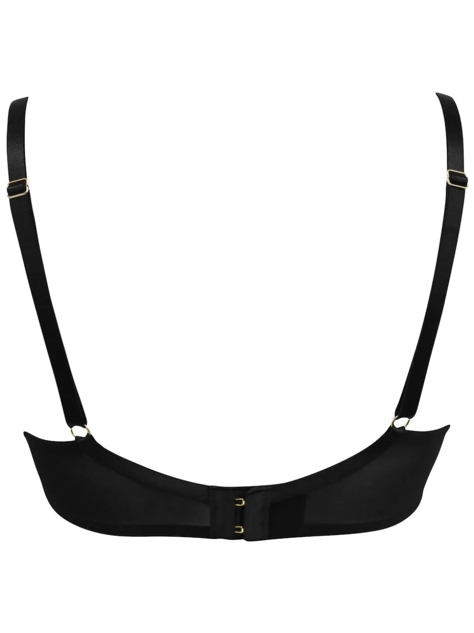 Pour Moi Black For Your Eyes Only Underwired Quarter Cup Bra