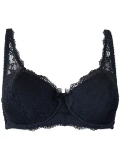 Pour Moi Black Full Cup Flora Underwired Bra