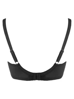 Pour Moi Black Full Cup St Tropez Balcony Bra