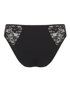 Pour Moi Black High Leg Rebel Knickers