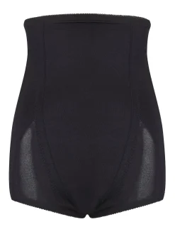 Pour Moi Black Lingerie Hourglass Shapewear Firm Tummy Control High Waist Knickers