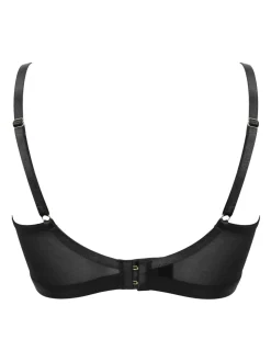 Pour Moi Black Non Padded Underwired Geo Sculpt Underwired Bras