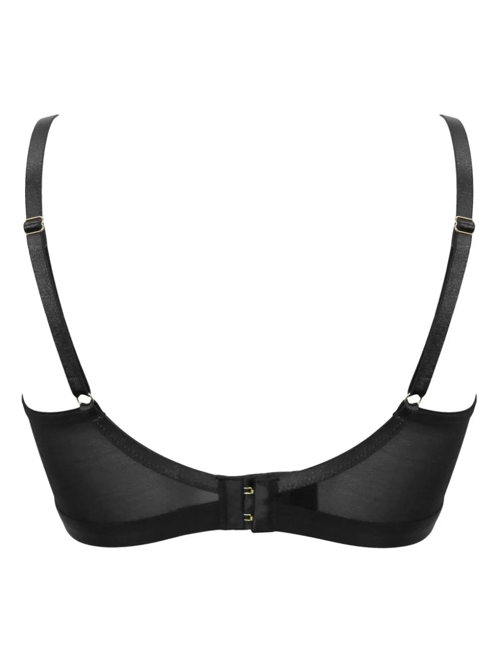 Pour Moi Black Non Padded Underwired Geo Sculpt Underwired Bras