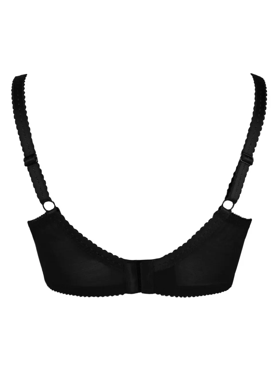 Pour Moi Black Non Padded Sofia Bra