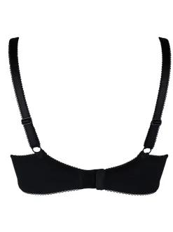 Pour Moi Black Opulence Non Wired T-Shirt Bra