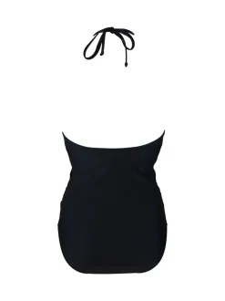 Pour Moi Black Ring Neck Control Suit