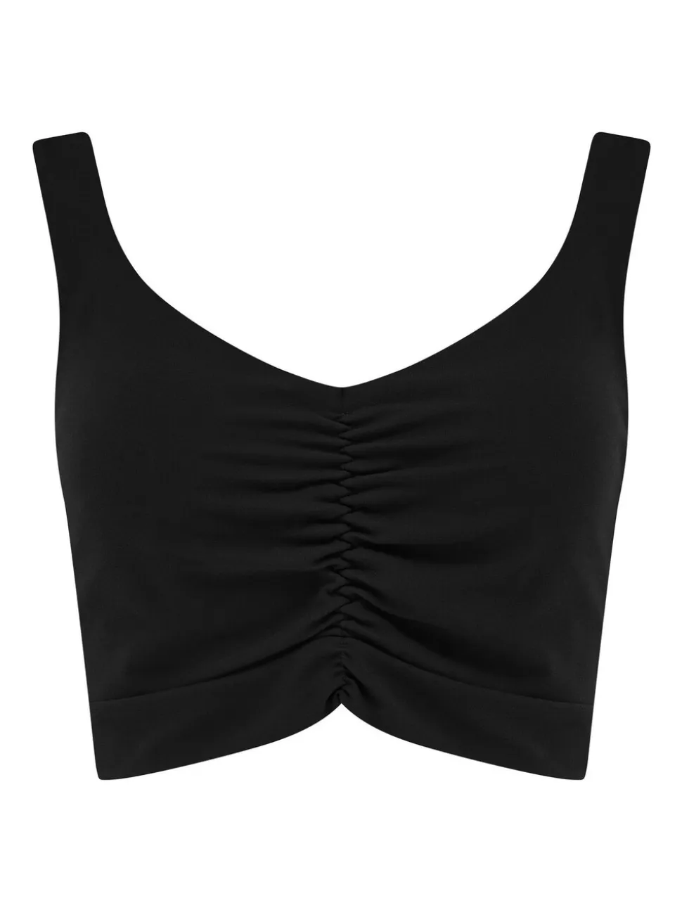 Pour Moi Black The Buttery Soft Moves With You Yoga Bra