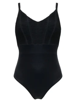 Pour Moi Black Tummy Control Swimsuit