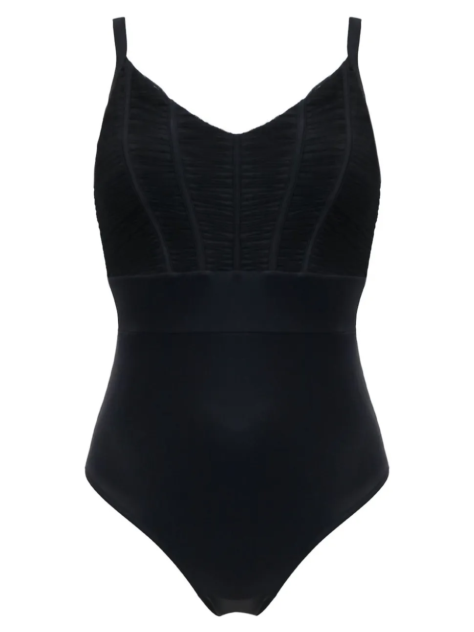 Pour Moi Black Tummy Control Swimsuit