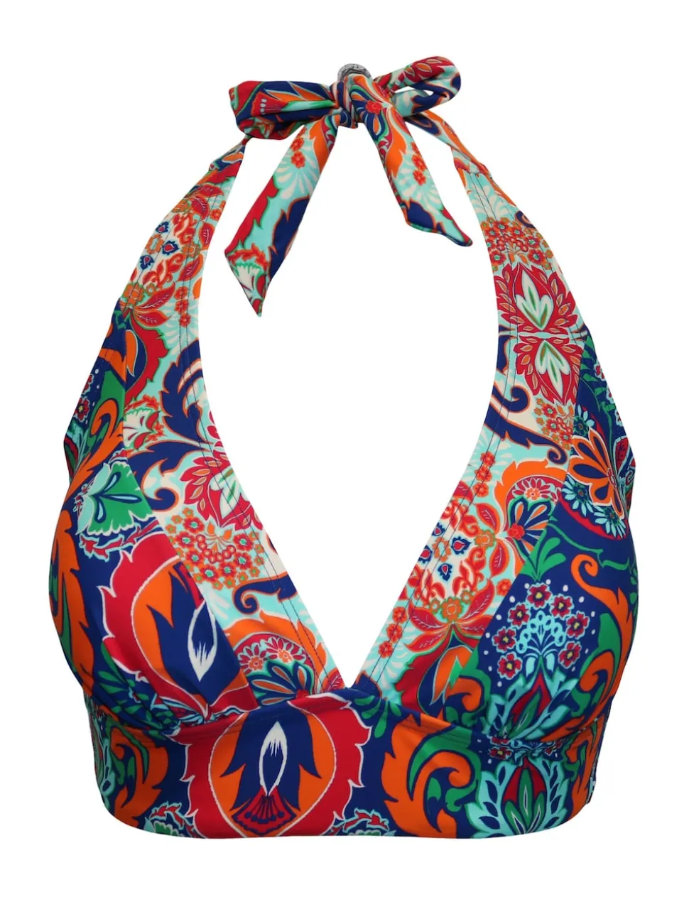 Pour Moi Blue Halterneck Venice Beach Bikini Top