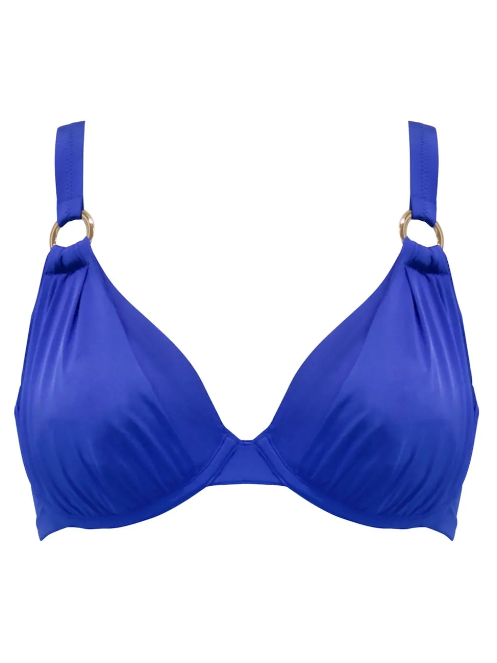 Pour Moi Blue Non Padded Underwired Samoa Bikini Top