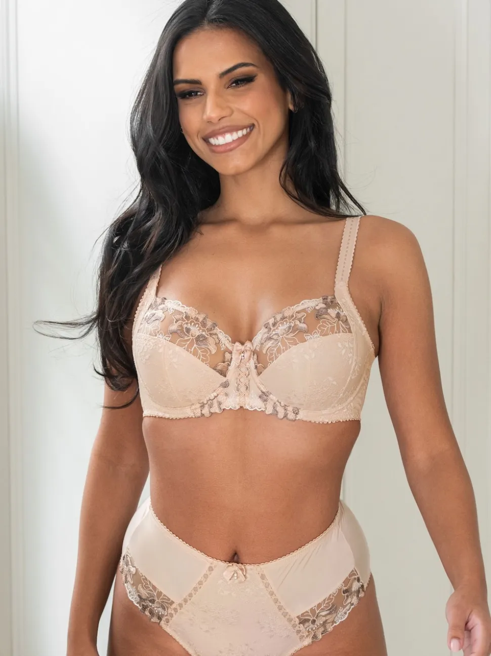 Pour Moi Brown Non Padded Sofia Bra