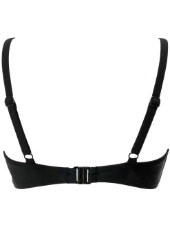 Pour Moi Charcoal Black Balcony Free Spirit Bikini Top