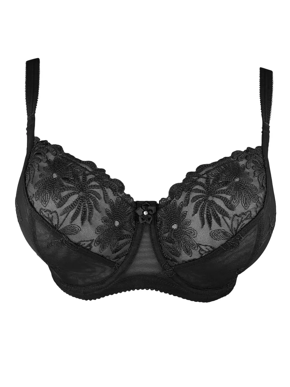 Pour Moi Cream Full Cup Flora Underwired Bra