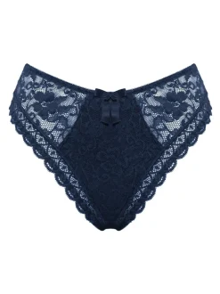 Pour Moi Dark Blue High Leg Rebel Knickers