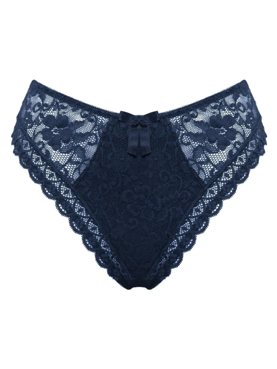 Pour Moi Dark Blue High Leg Rebel Knickers