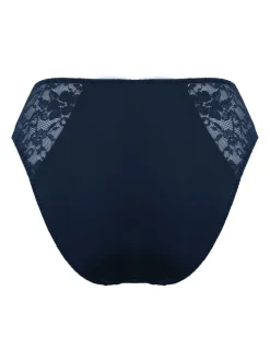 Pour Moi Dark Blue High Leg Rebel Knickers