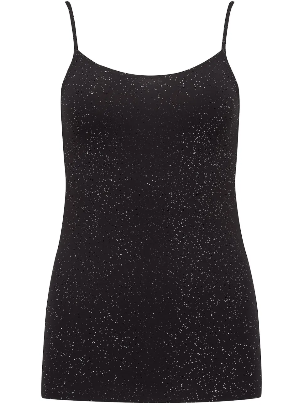 Pour Moi Glitter Black Cami Second Skin Thermal