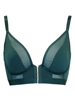 Pour Moi Green India Front Fastening Underwired Bralette