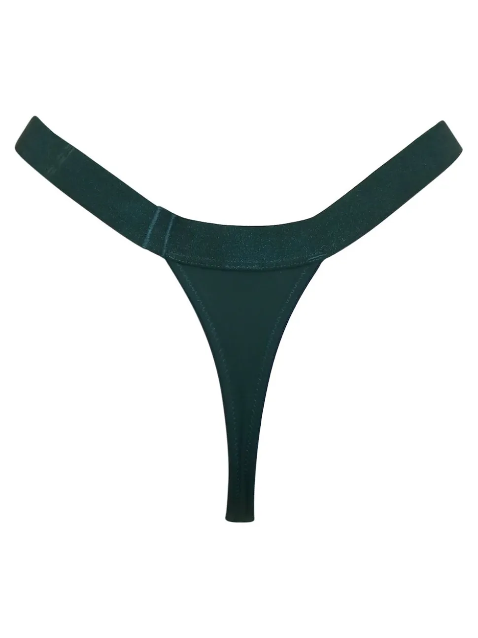 Pour Moi Green India High Leg Thong