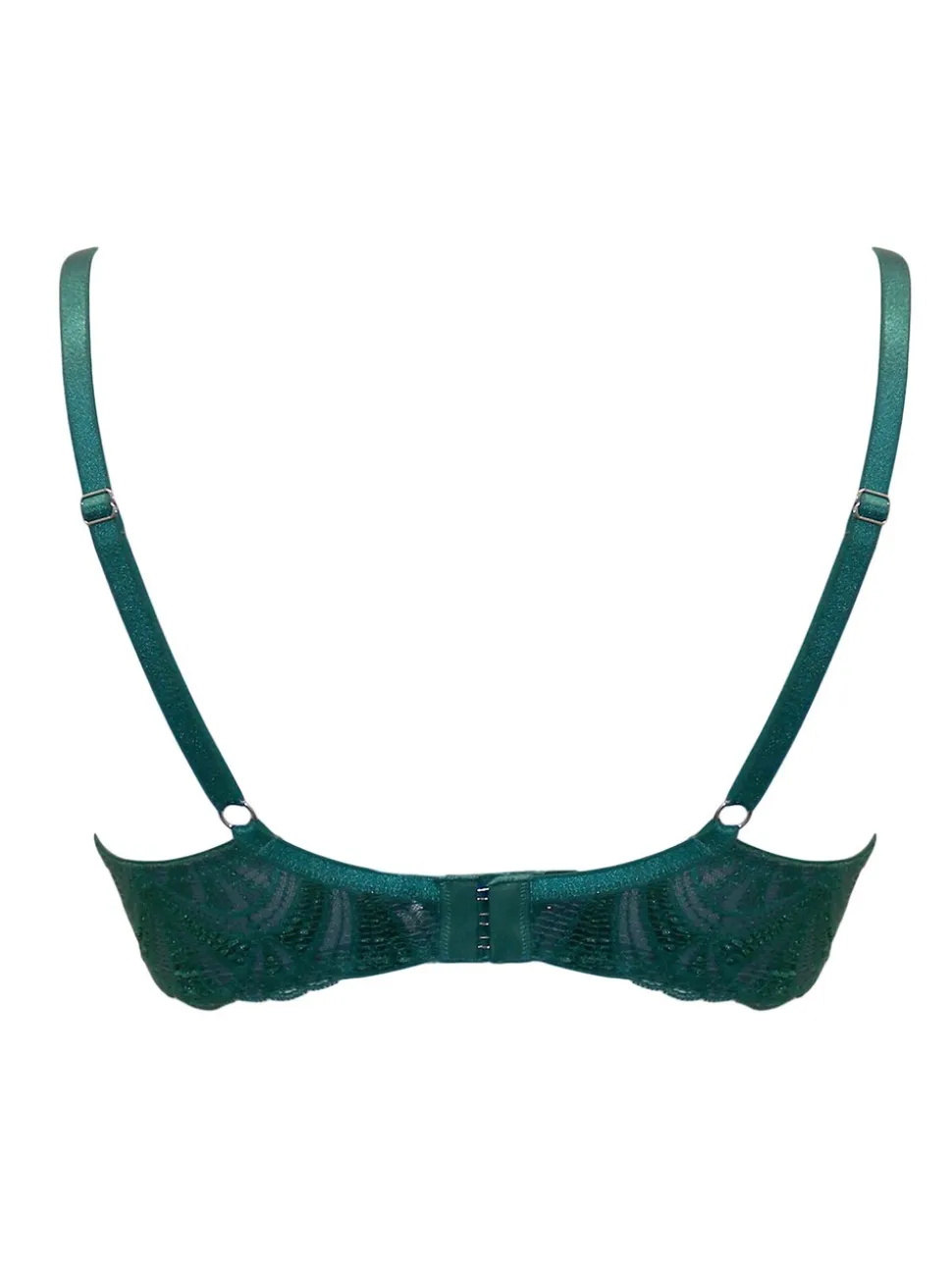 Pour Moi Green Push Up New Romance Bra
