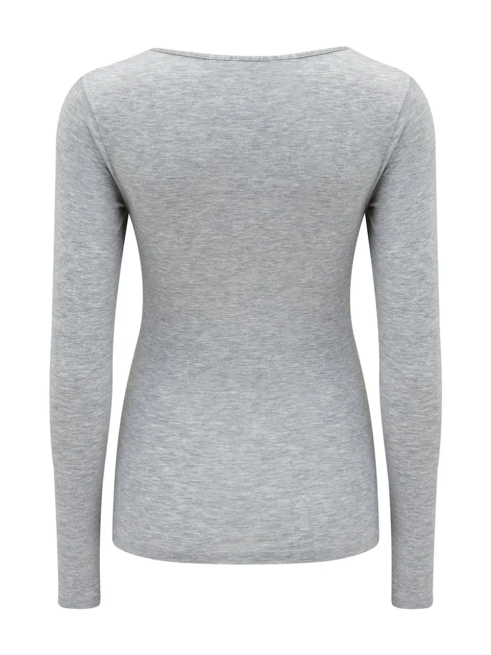Pour Moi Grey Long Sleeve Second Skin Thermal