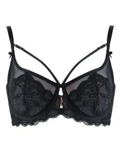 Pour Moi Grey Non Padded Desire Lightly Underwired Bra