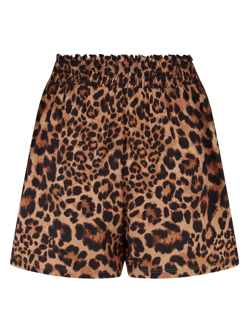 Pour Moi Leopard Print Viscose Beach Shorts