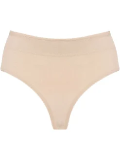 Pour Moi Nude Hourglass Shapewear Firm Tummy Control Thong