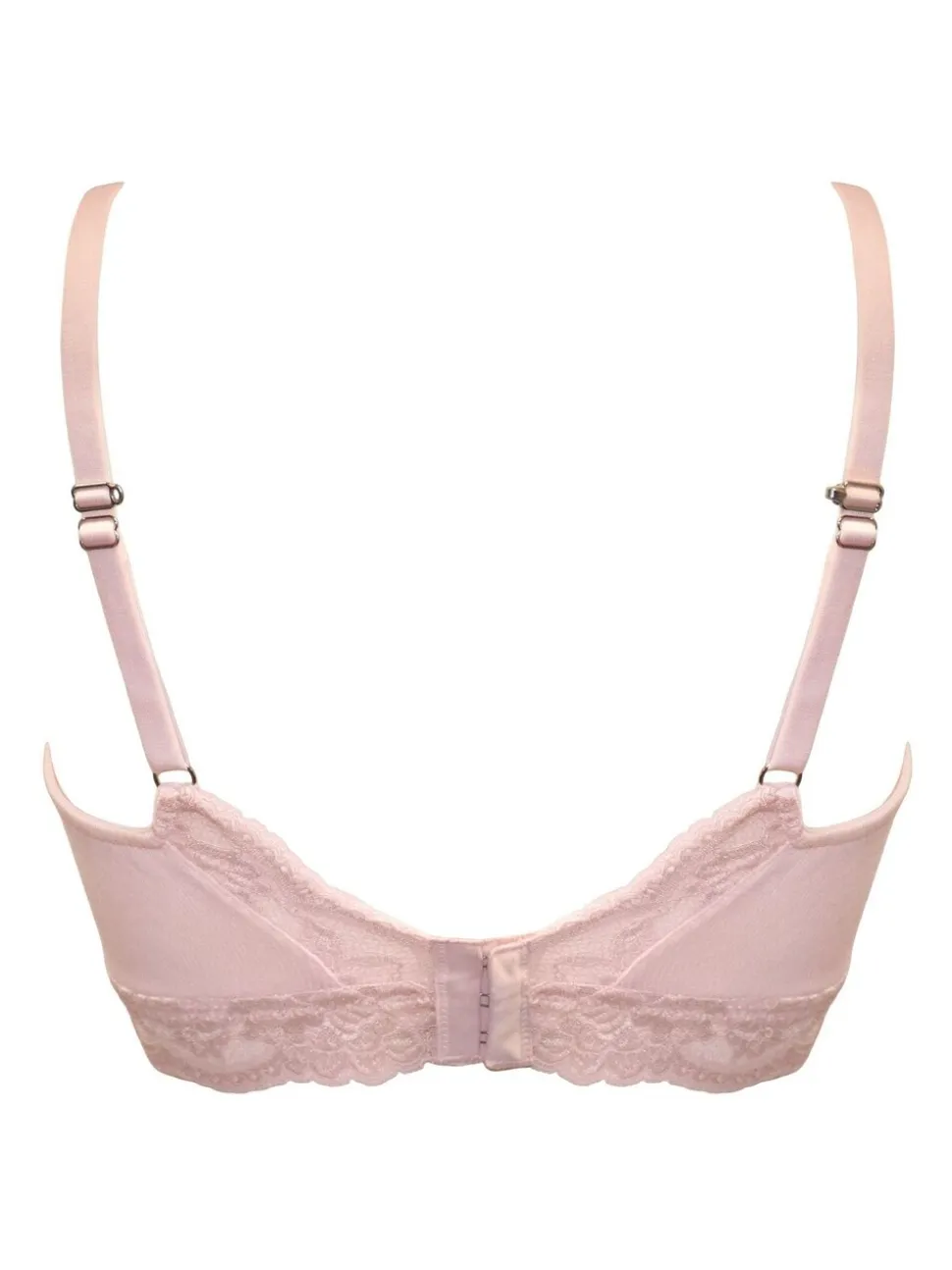 Pour Moi Pink Love To Lounge Lace and Modal Rib Non Wired Bra