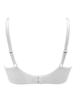 Pour Moi White Balcony Fleur Balconette Bra