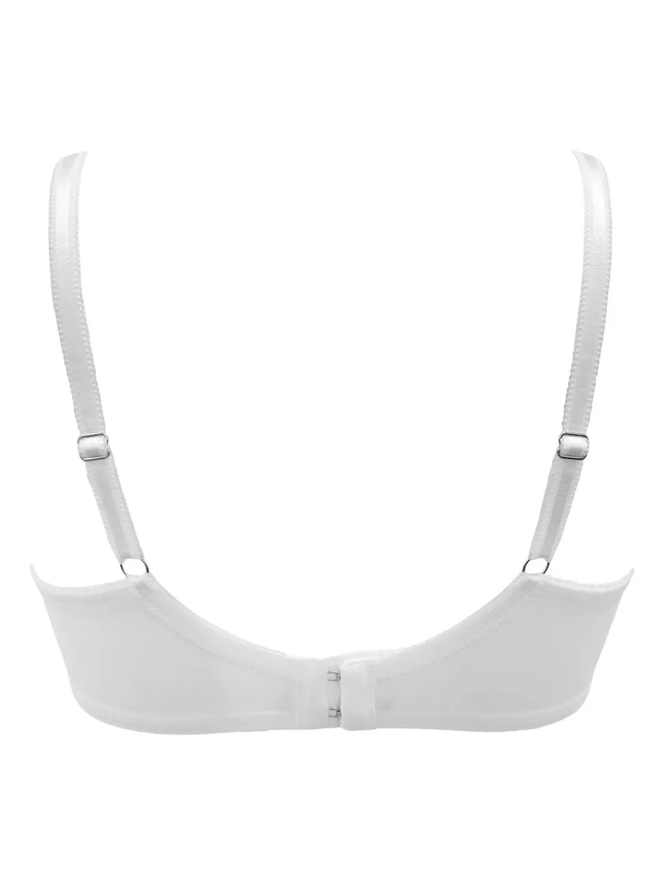 Pour Moi White Balcony Fleur Balconette Bra