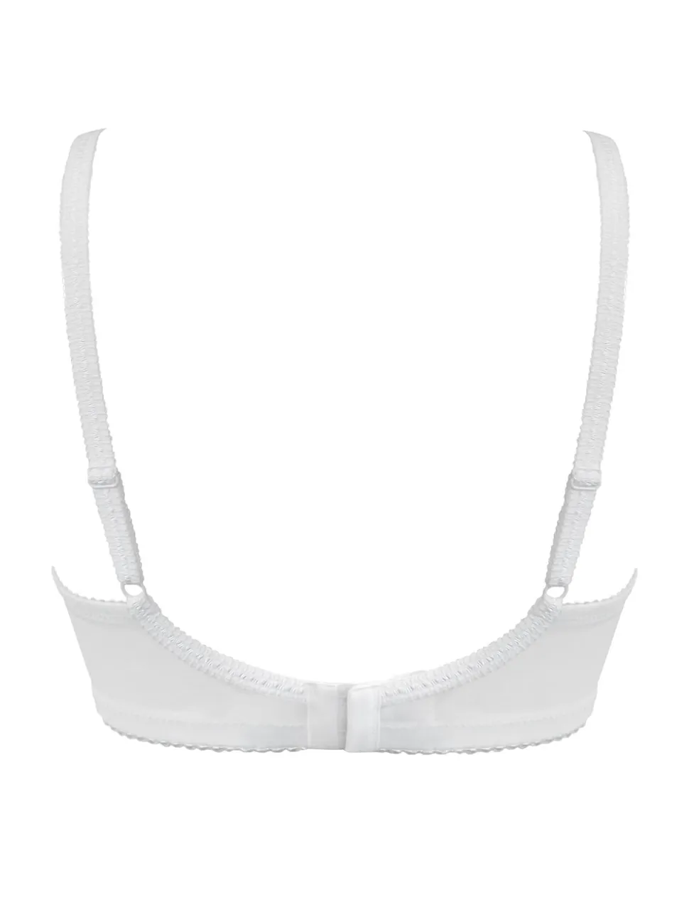 Pour Moi White Full Cup St Tropez Balcony Bra