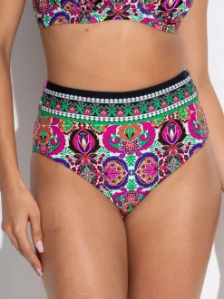 Pour Moi White High Waist Maldives Brief