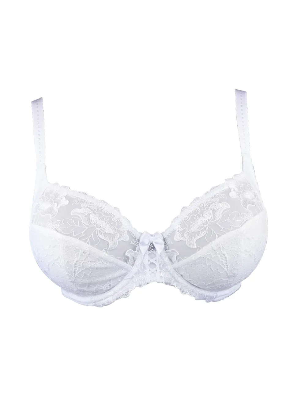 Pour Moi White Non Padded Sofia Bra