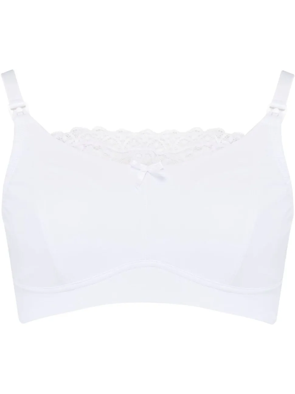 Pour Moi White Nursing Rebel Longline Multiway Strapless Bra