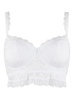 Pour Moi White Strapless Rebel Bra