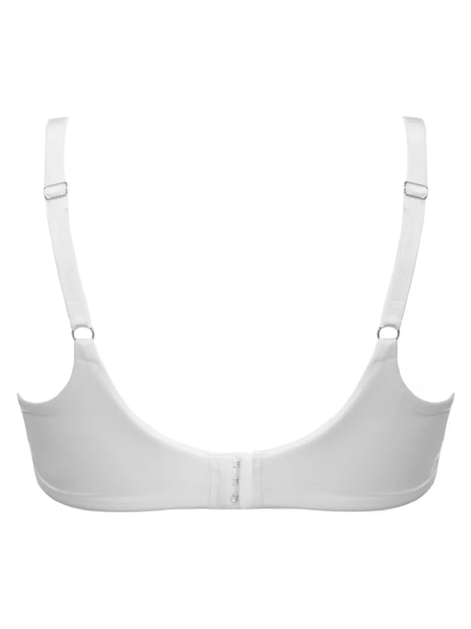 Pour Moi White Viva Luxe Non-Padded Side Support Bra