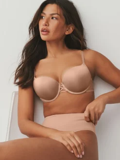 Praline Nude A-DD Push-Up Triple Boost Plunge Bra
