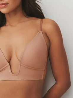 Praline Nude A-E Deep Plunge Multiway Bra