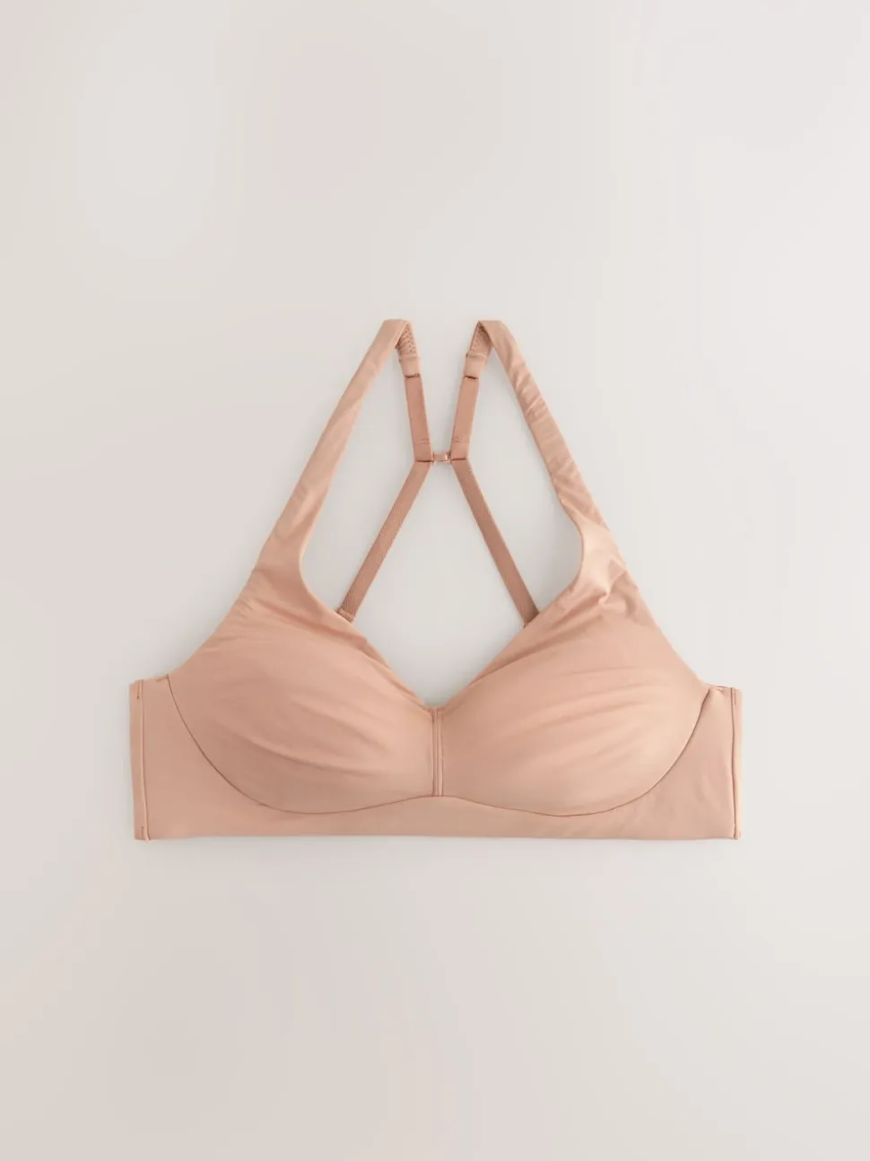Praline Nude Bralette Supersoft 4 Way Stretch Microfibre Ultimate Comfort Bralette