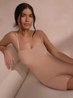 Praline Nude DD+ Minimising Bandeau Tummy Control Thigh Smoother