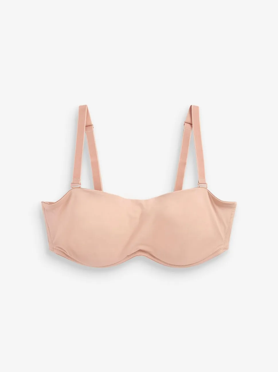 Praline Nude DD+ Non Pad Minimise Strapless Bandeau Bra