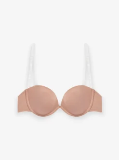 Praline Nude Strapless A-E Clear Back Smoothing Strapless Bra
