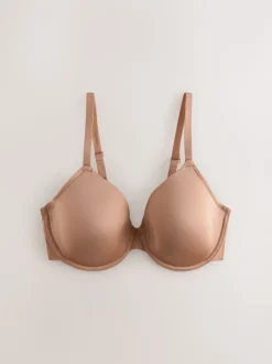 Praline Nude/White Full Cup A-E Smoothing Ultimate Comfort Bras 2 Pack